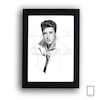 تابلو مینیمال الویس پریسلی Elvis Presley مدل N-55179