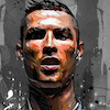 تابلو نقاشی کریستن رونالدو Cristiano Ronaldo مدل N-97047