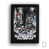 تابلو نقاشی مبارزه mayweather vs. pacquiao مدل N-97049
