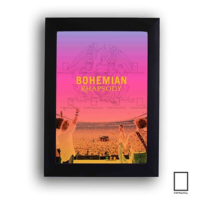 تابلو فیلم Bohemian Rhapsody فردی مرکوری مدل N-22554