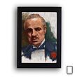 تابلو عکس مارلون براندو برای فیلم پدر خوانده GODFATHER مدل N-22555