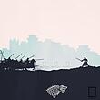 تابلو مینیمال سریال بازی تاج و تخت game of thrones مدل N-54020