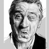 تابلو نقاشی رابرت دنیرو Robert De Niro مدل N-22589