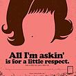 تابلو مینیمال آرتا فرانکلین Aretha Franklin مدل N-55011