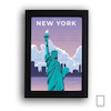 پوستر وینتیج شهر نیویورک مدل N-31079