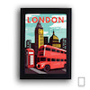 پوستر وینتیج شهر لندن مدل N-31084