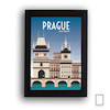 پوستر وینتیج شهر پراگ مدل N-31078