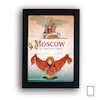 پوستر وینتیج شهر مسکو مدل N-31071