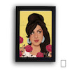 تابلو نقاشی ایمی واینهاوس Amy Winehouse مدل N-55183