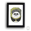 تابلو فانتزی پاندا مخصوص اتاق کودک مدل N-13120