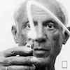 تابلو عکس پابلو پیکاسو Pablo Picasso مدل N-25094
