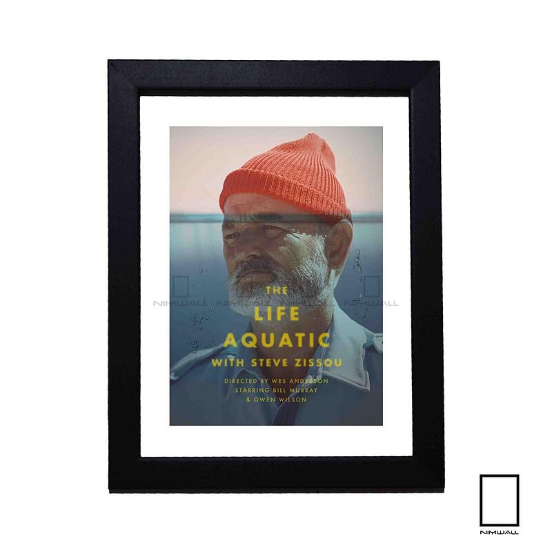 تابلو پوستر فیلم The Life Aquatic with Steve Zissou مدل N-22155