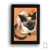 تابلو نقاشی گربه مدل N-99498