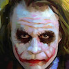 تابلو فیلم جوکر با بازی هیث لجر the joker مدل N-22640