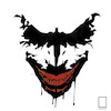 تابلو نقاشی مینیمال جوکر the joker مدل N-22643