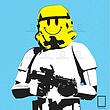تابلو فانتزی Star wars مدل N-66034
