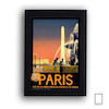 پوستر وینتیج شهر پاریس مدل N-31095