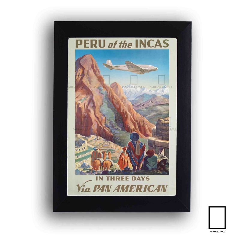 پوستر وینتیج کشور پرو مدل N-31108