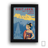 پوستر وینتیج شهر جاوا در سنگاپور مدل N-31119