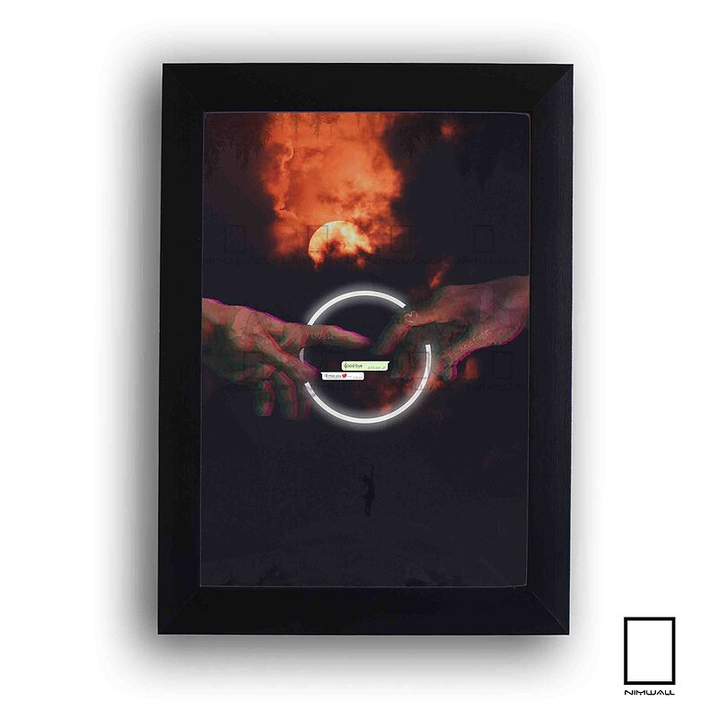 تابلو نقاشی good bye مدل N-99577