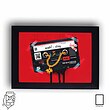 تابلو سفارشی « اهنگ تو » مدل  N-9718 qr code