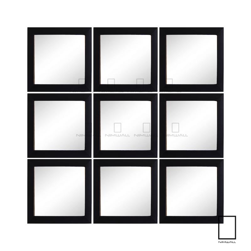 9 عدد آینه ( هر کدام 20در20 سانتی متر ) مدل N-1230