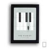 تابلو  مینمال فیلم پیانیست the pianist مدل N-22681
