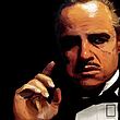 تابلو عکس مارلون براندو برای فیلم پدر خوانده GODFATHER مدل N-22680