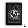 پوستر سریال دنیای غرب westworld مدل N-54123