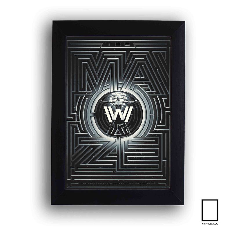 پوستر سریال دنیای غرب westworld مدل N-54123