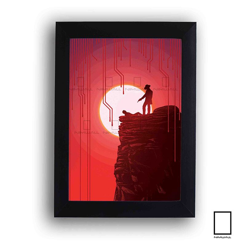 پوستر سریال دنیای غرب westworld مدل N-54124