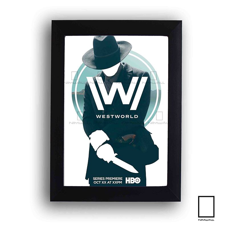 پوستر سریال دنیای غرب westworld مدل N-54129