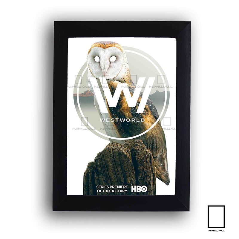 پوستر سریال دنیای غرب westworld مدل N-54130