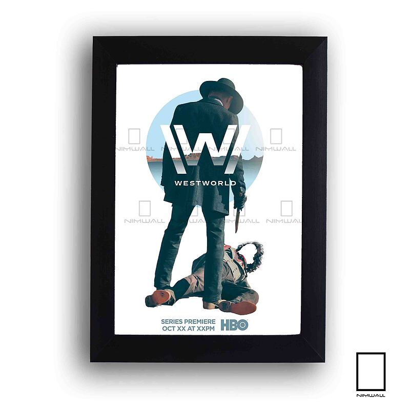 پوستر سریال دنیای غرب westworld مدل N-54131