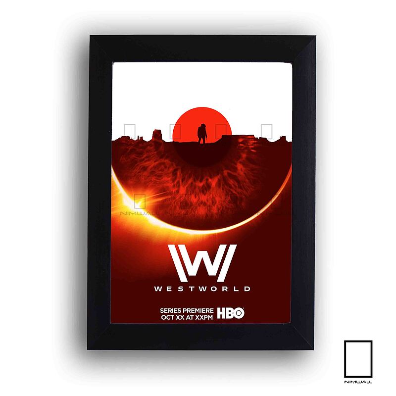 پوستر سریال دنیای غرب westworld مدل N-54132