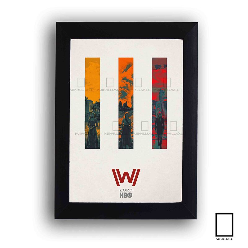 پوستر سریال دنیای غرب westworld مدل N-54134