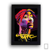 تابلو پاپ آرت توپاک شکور Tupac Shakur مدل N-36001