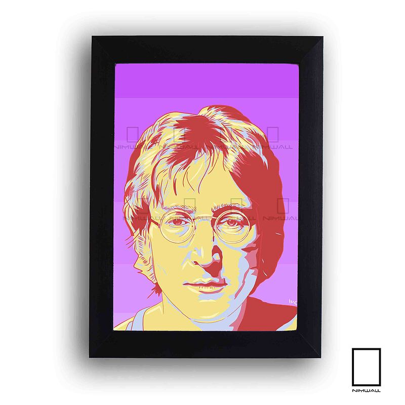 تابلو پاپ آرت جان لنون John Lennon مدل N-55203