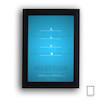 تابلو مینیمال فیلم تلقین " Inception " مدل N-22706