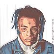 تابلو نقاشی ایکس‌ایکس‌ایکس تنتاسیون XXXTentacion مدل N-55218