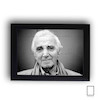 تابلو عکس شارل ازنافور Charles Aznavour مدل N-25190