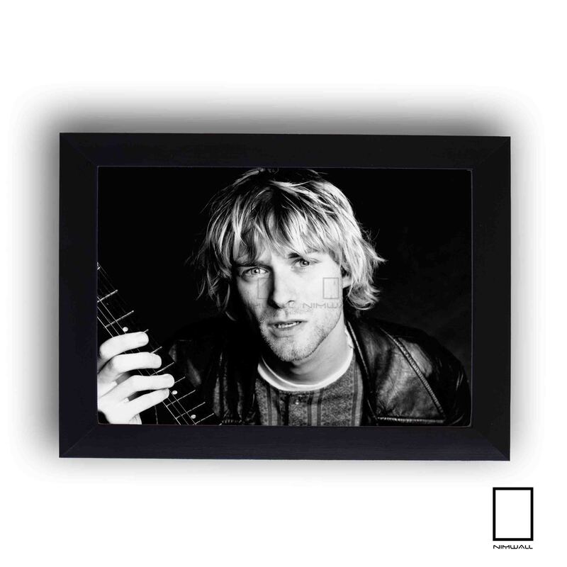 تابلو عکس کرت کوبین Kurt Cobain مدل N-25200