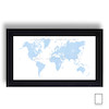 تابلو نقشه جهان سایز بزرگ مدل N-61014
