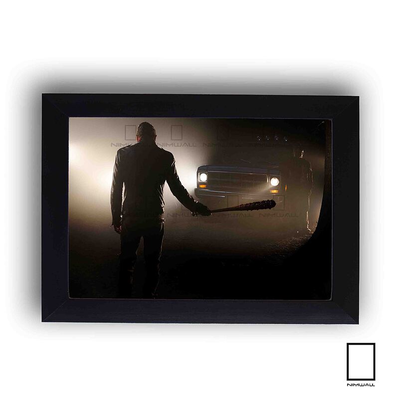 تابلو شخصیت Negan برای سریال The Walking Dead  مدل N-54172