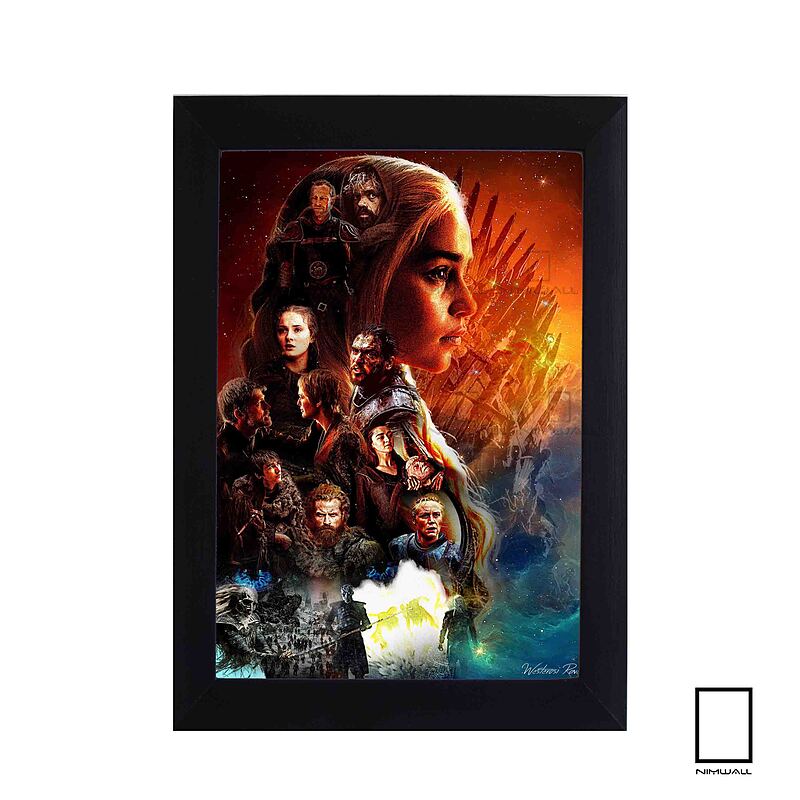 پوستر سریال بازی تاج و تخت game of thrones مدل N-54183