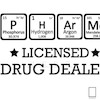 تابلو مخصوص داروسازی licensed drug dealer مدل N-93031