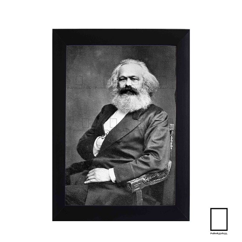 تابلو عکس کارل مارکس Karl Marx مدل N-25248