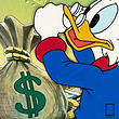 تابلو پاپ آرت Donald Duck مدل N-36050