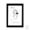 تابلو نقاشی Love is مدل N-99775
