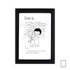 تابلو نقاشی Love is مدل N-99776